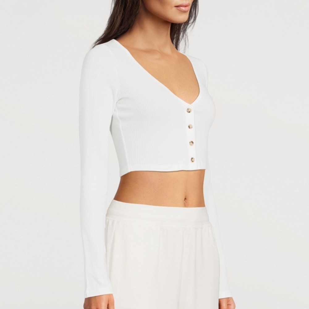 Alo Crop Cardigan